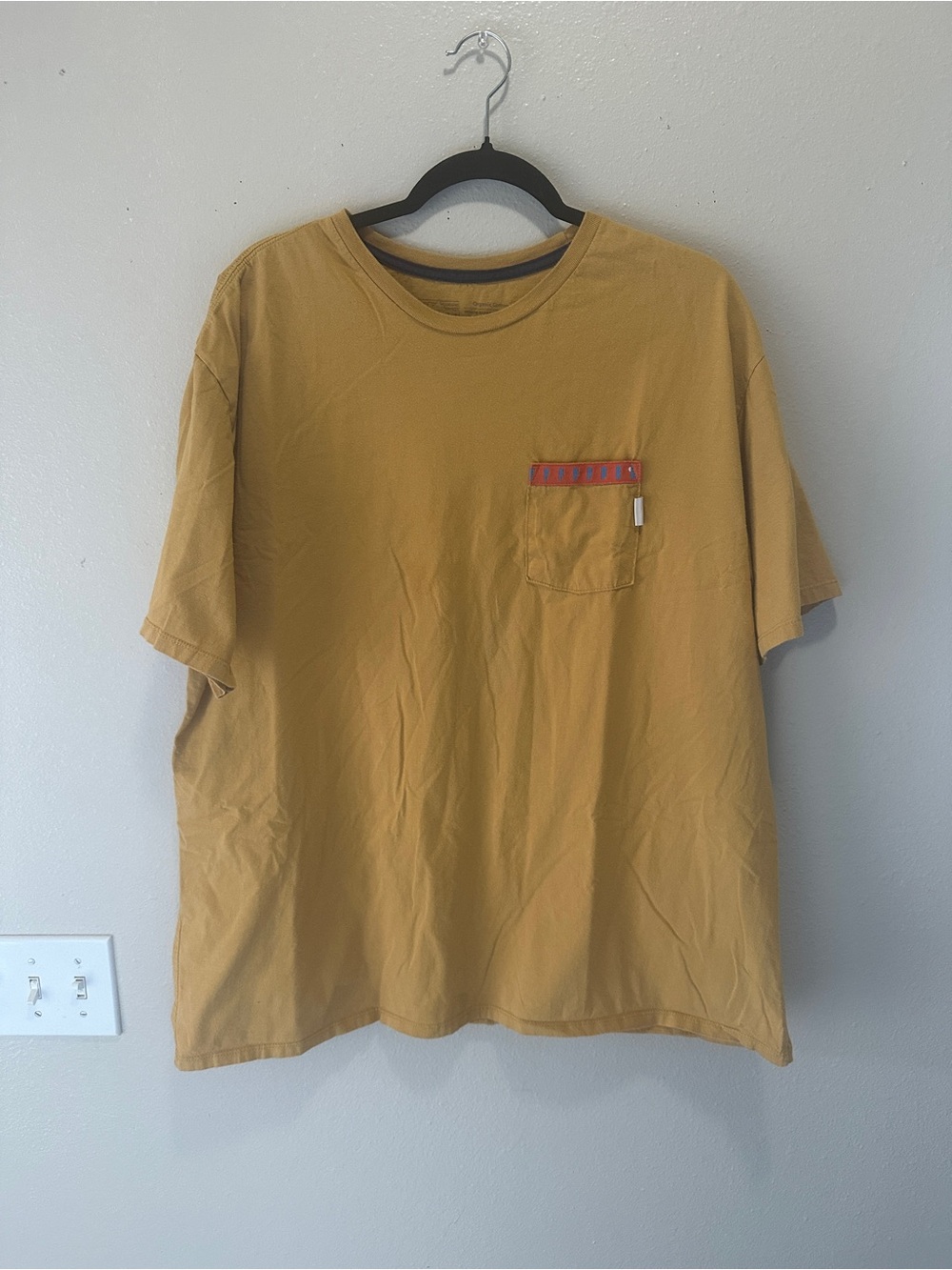 Patagonia Short-Sleeve Pocket Tee in Mustard